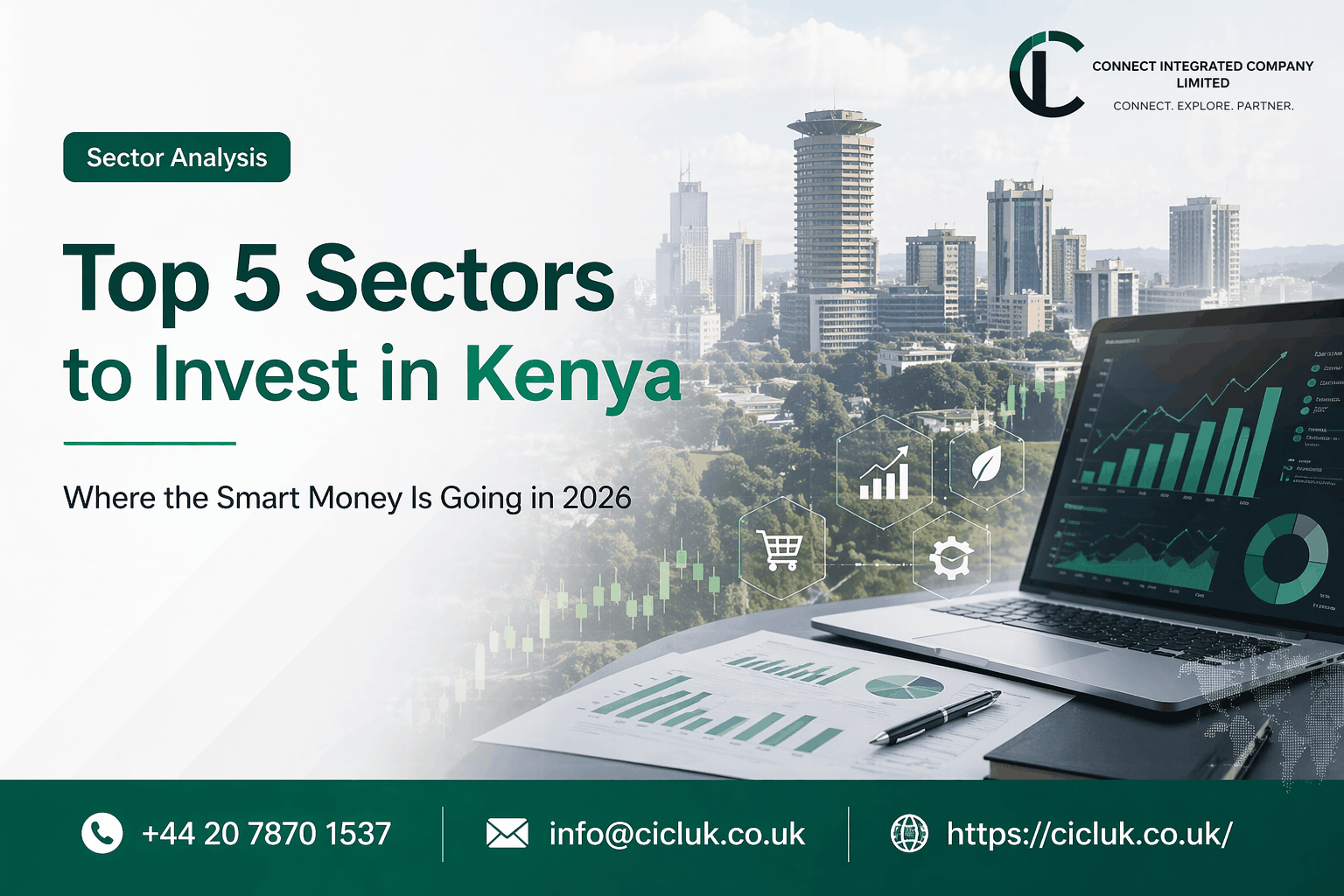Top 5 Sectors to Invest in Kenya in 2026 | CICL UK