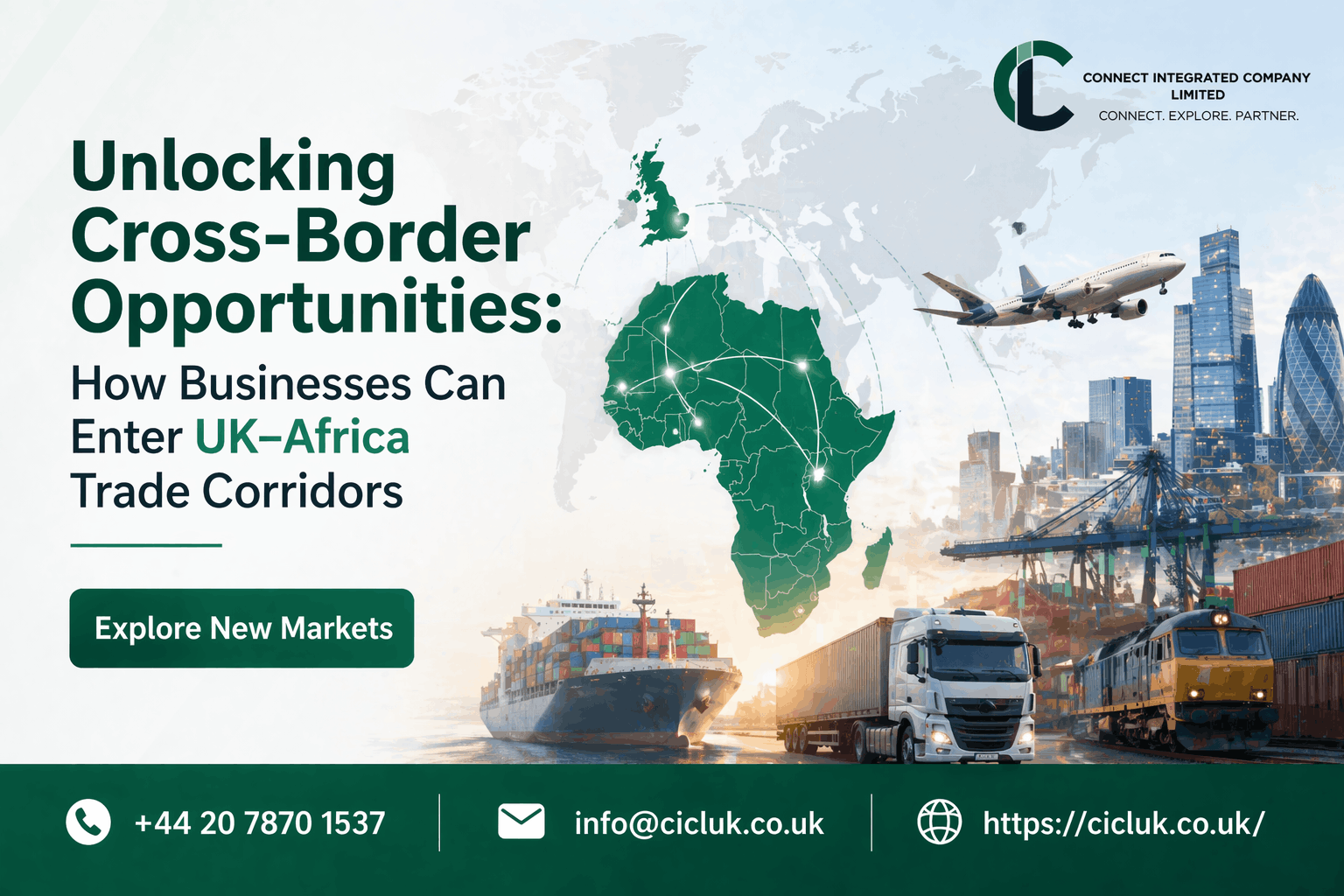 Unlocking Cross-Border Opportunities: How Businesses Can Enter UK–Africa Trade Corridors